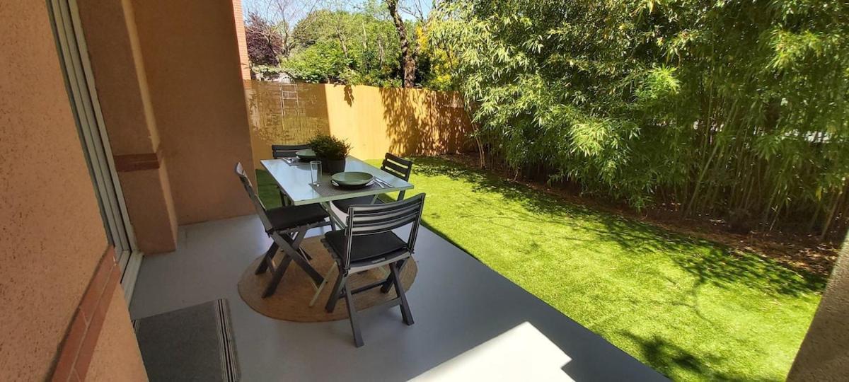 شقة Les Capitouls - Avec Entree Autonome, Clim Neuve, Jardin, Parking Prive & Sa Piscine ! - تولوز المظهر الخارجي الصورة